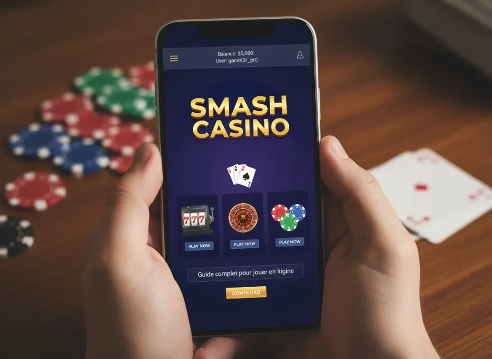 Smash casino app - Guide complet pour jouer en ligne