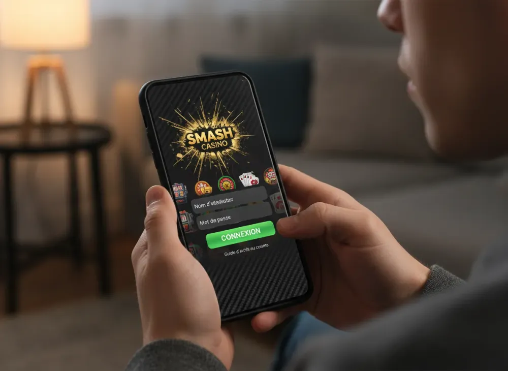 Smash casino connexion - Guide pour accéder à votre compte