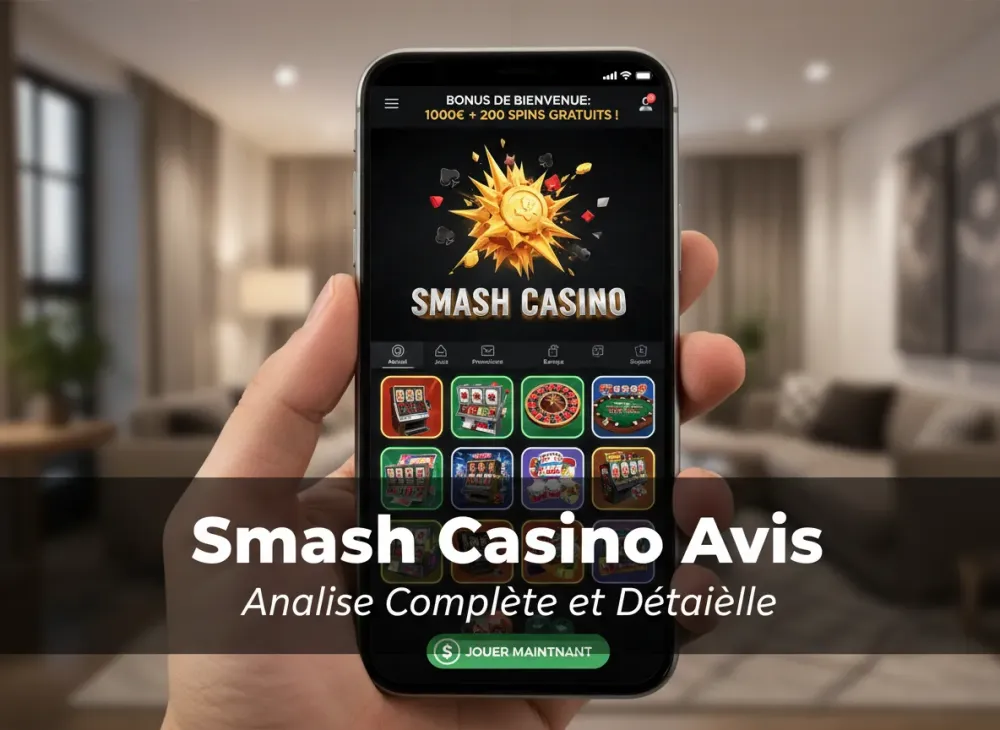 Smash casino avis - analyse complète et détaillée