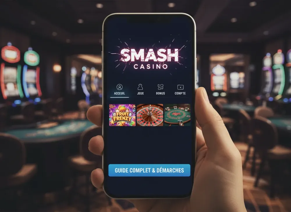 Smash casino inscription - Guide complet et démarches